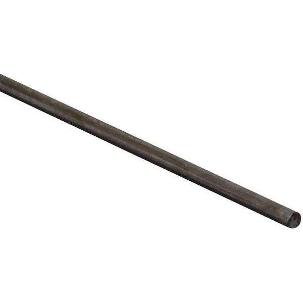 Stanley 4055BC Series Weldable Round Smooth Rod, 14 in Dia, 72 in L, Steel, Plain N215-327